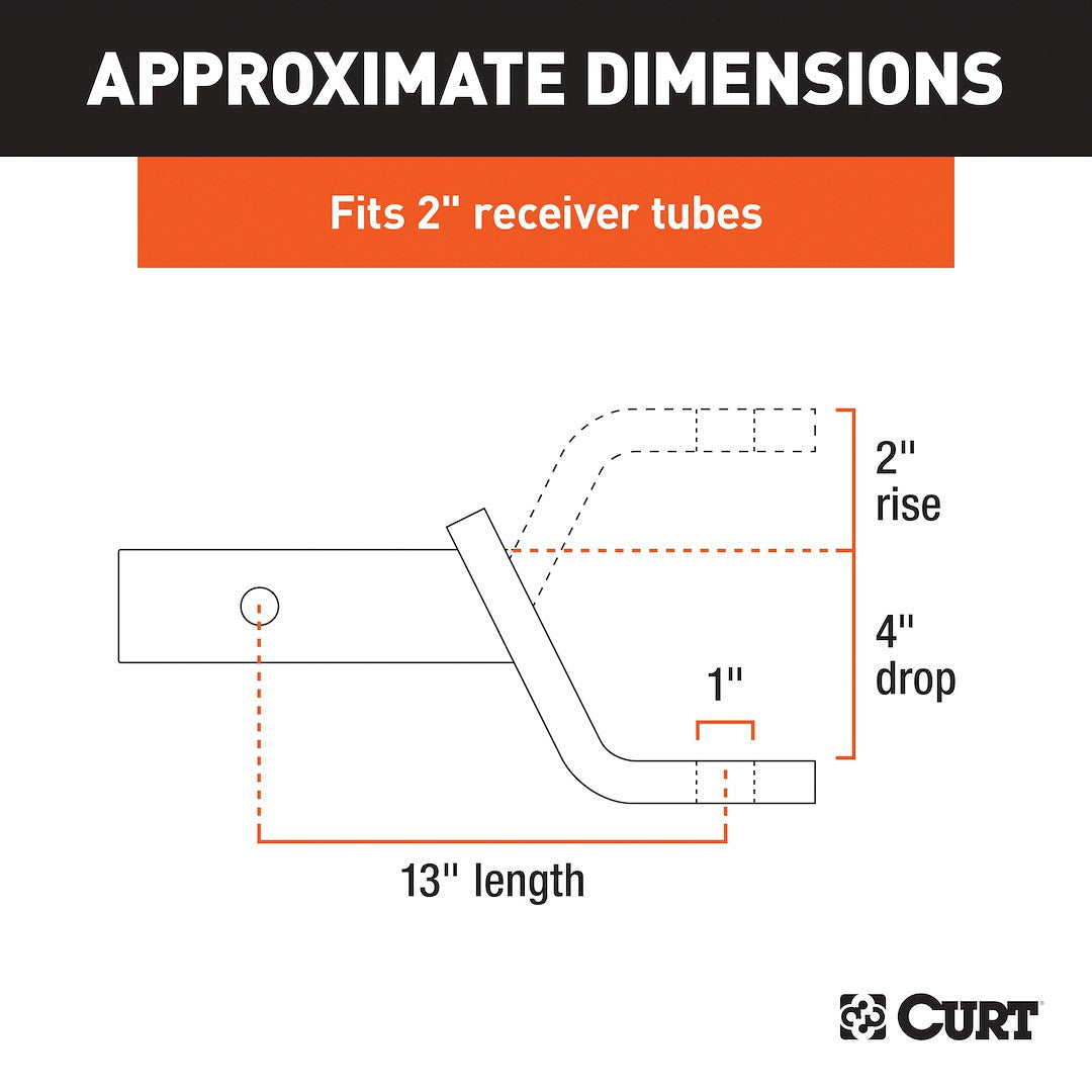 Curt 45270 Trailer Hitch Ball Mount - image 6