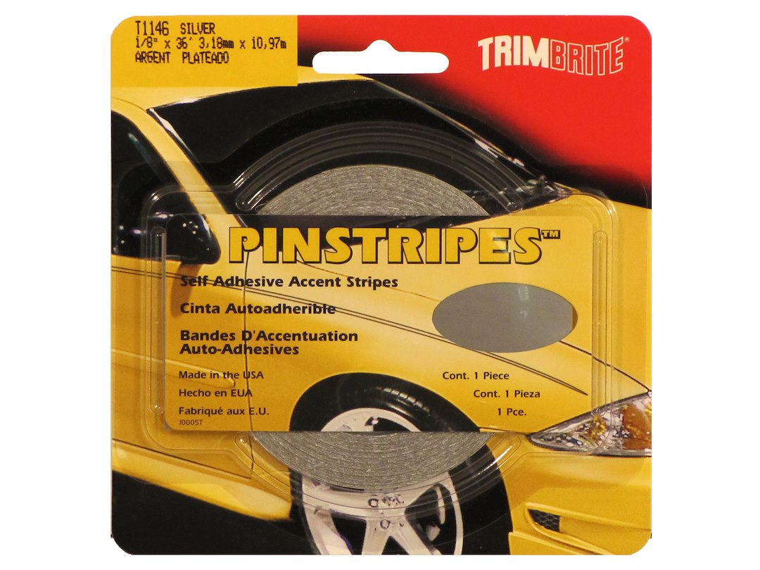 Trimbrite T1146 Silver Pinstripe Tape
