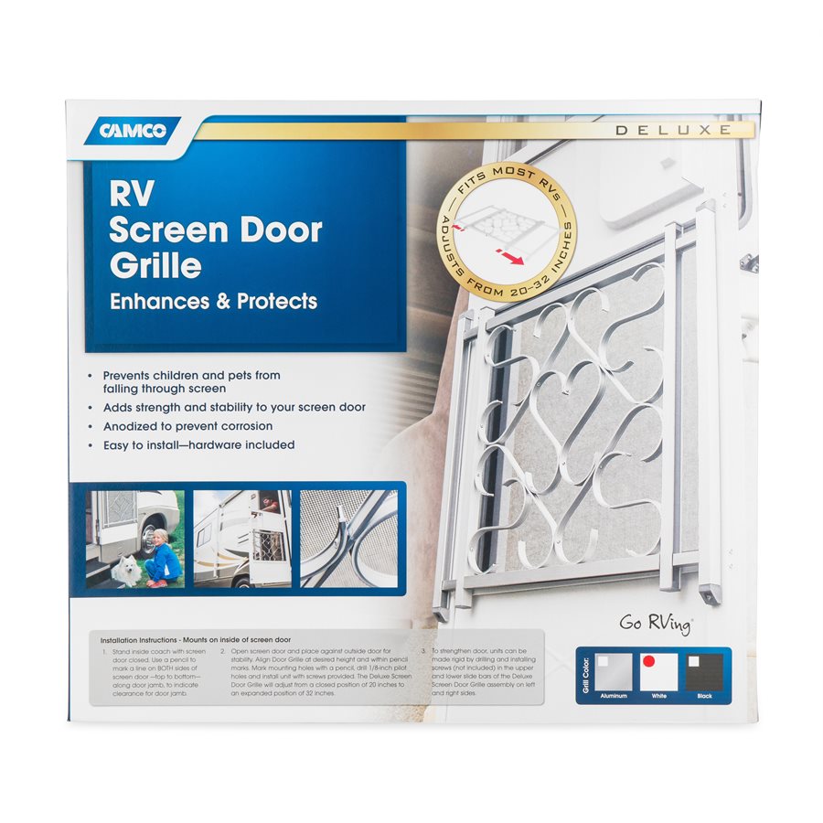 Camco 43997 Screen Door Grille - image 9