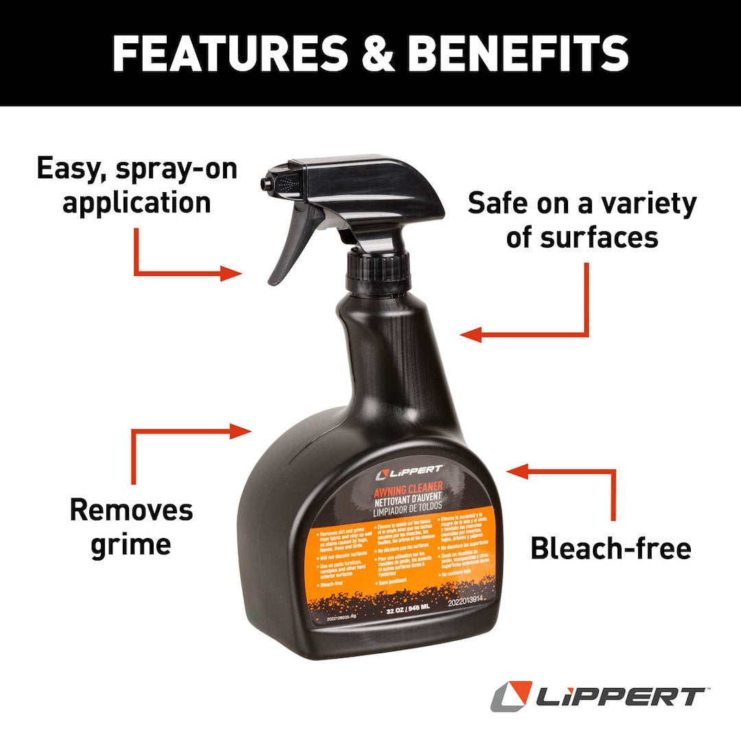 Lippert Components Awning Cleaner (2022013914) – Unit Size: 32 Ounce