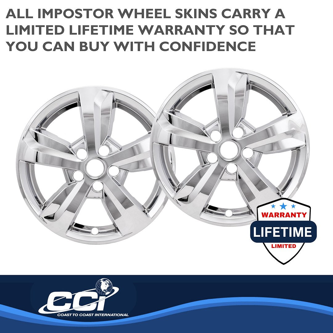 Coast To Coast IMP475X Sorento Chrome 17-Inch Wheel Skin - image 4