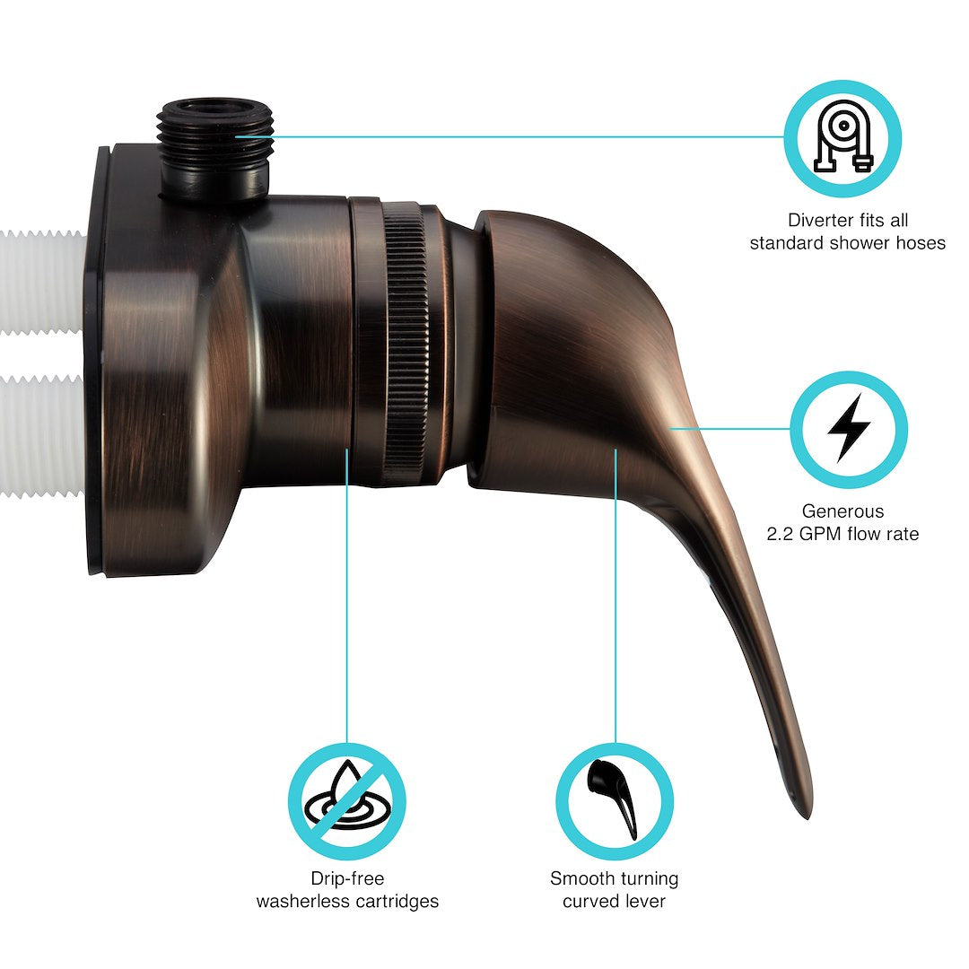 Dura Faucet Df-Sa150-Orb Shower Control Valve - image 5