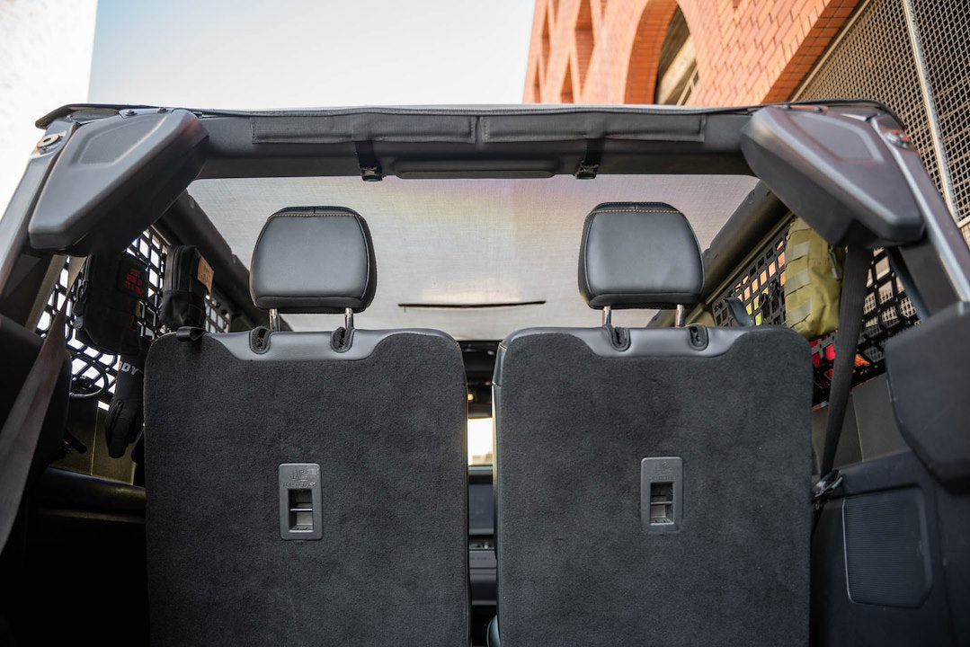 DV8 Offroad MPBR-12 Two-Door Bronco Rear MOLLE Panel