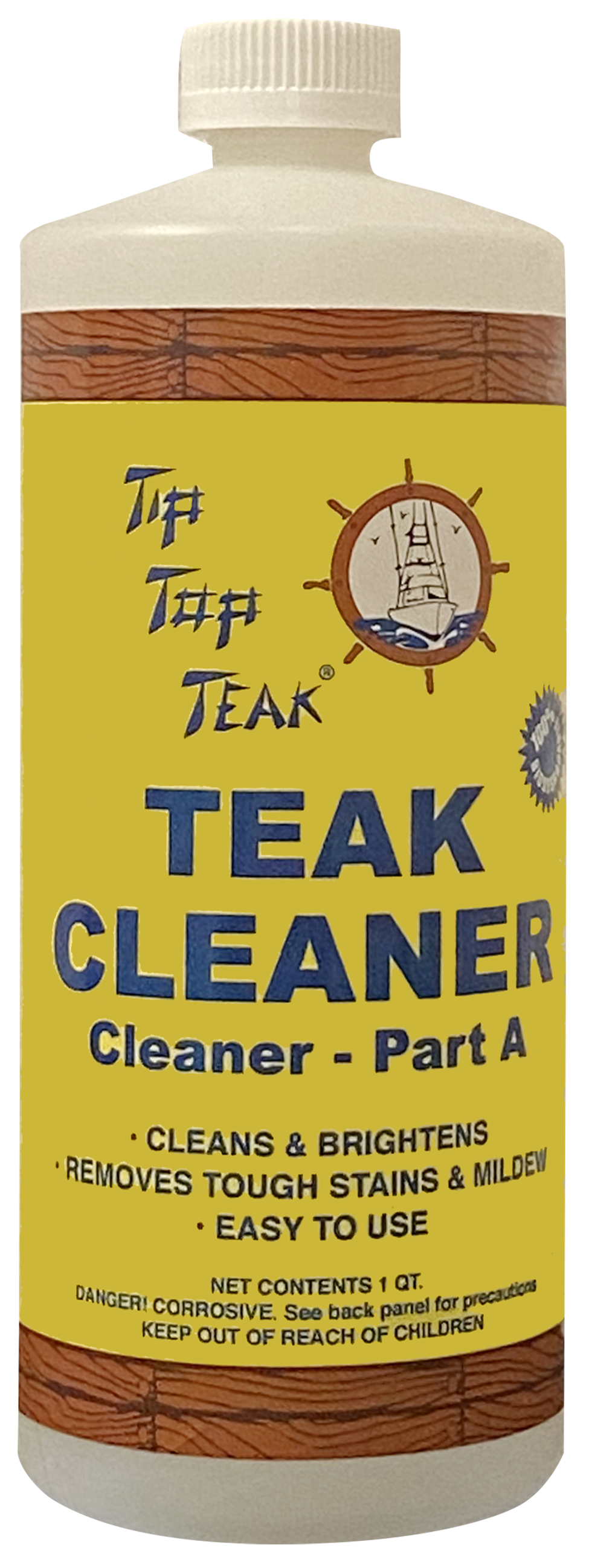 Sudbury TC861 Tip Top Teak Two-Part Cleaner, Part A