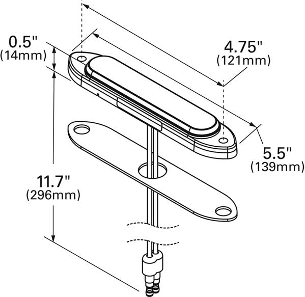 Grote Industries 78462 Auxiliary Strobe and Stop Lamp