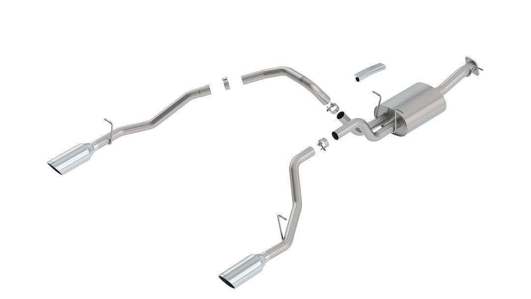 Borla S-Type Cat Back System Single Dual Exhaust System Kit 140752 - image 1