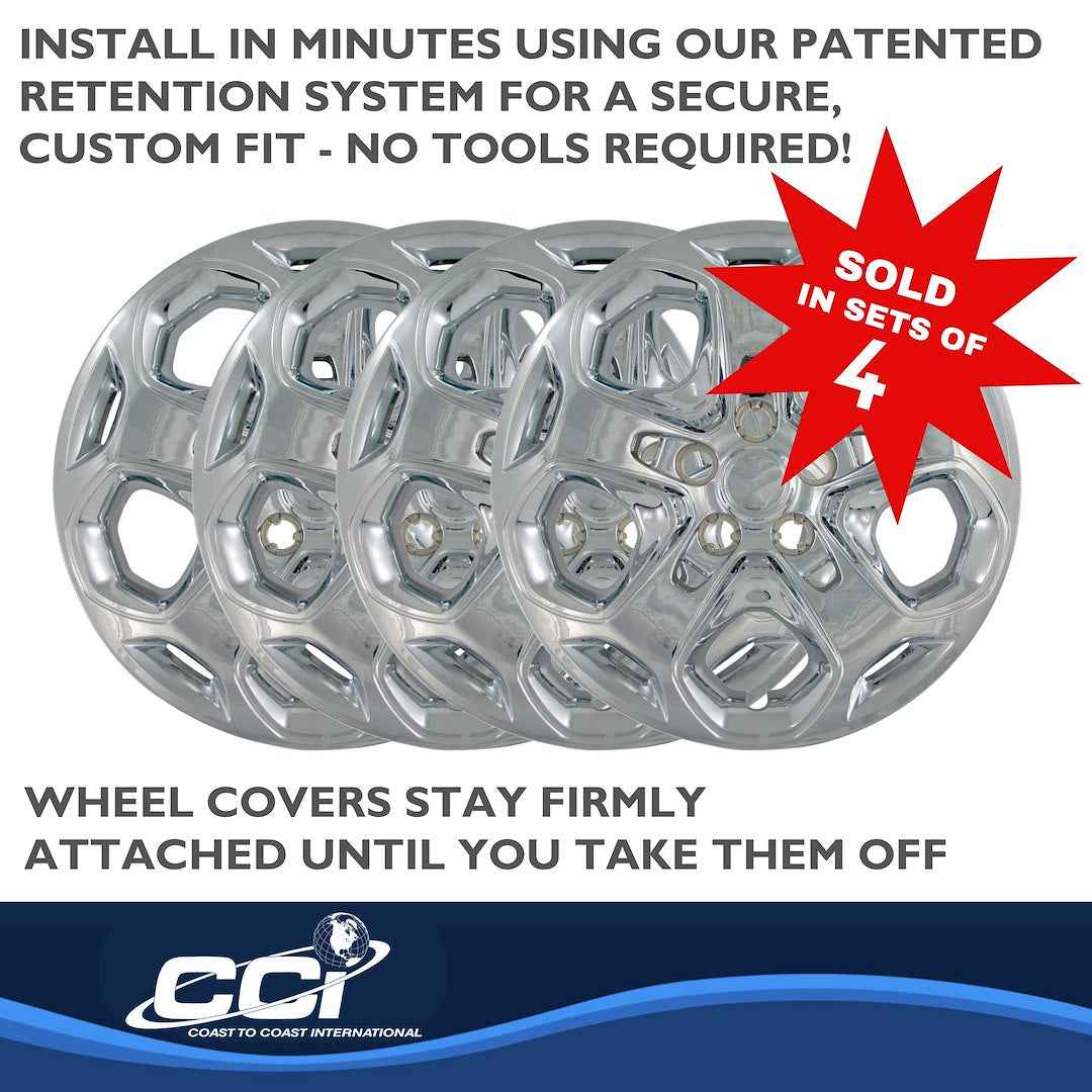 Coast To Coast 45717C Fusion 17-Inch Chrome Covers