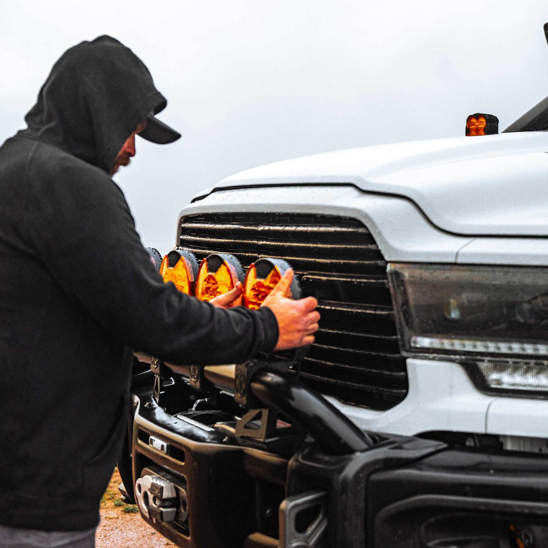KC Hilites 5208 Slimlite LED Light Shield