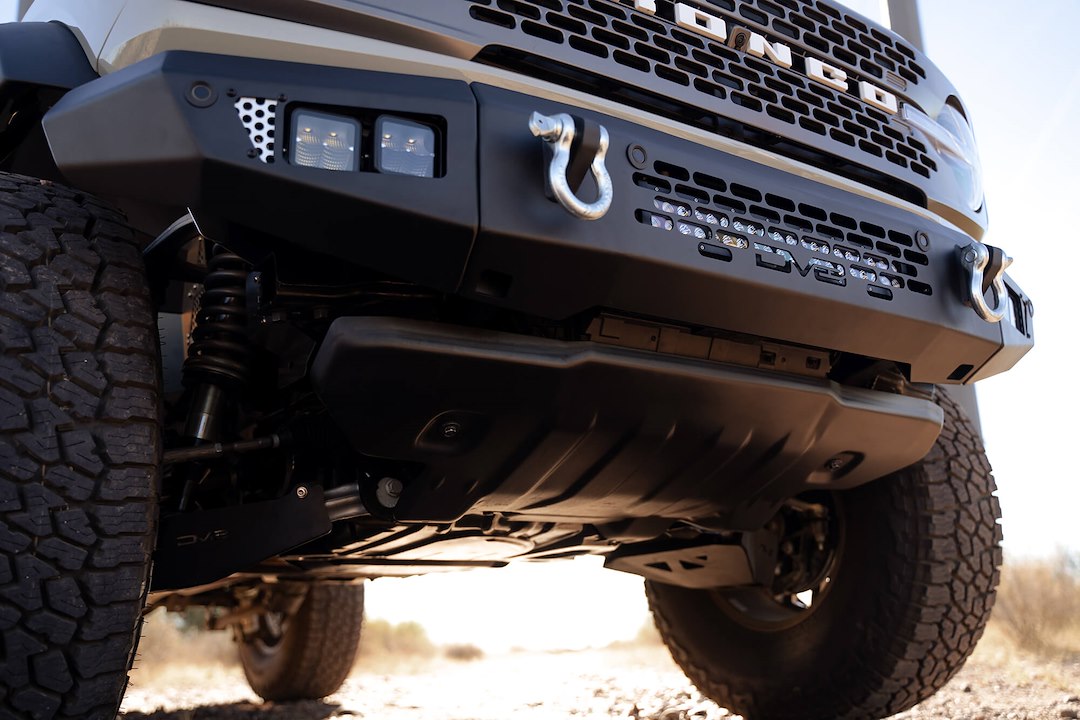 DV8 Offroad FBBR-03 Modular Steel Bronco Bumper
