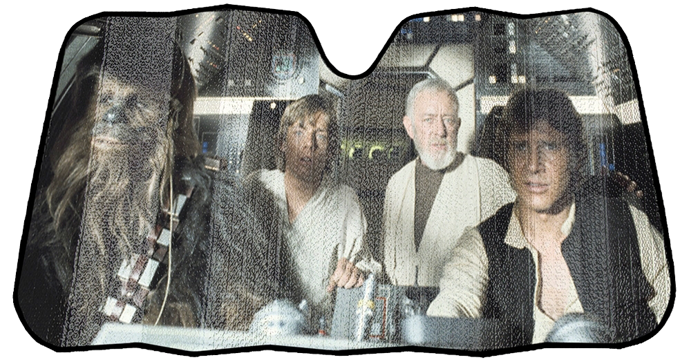 Plasticolor 003700R01 Millennium Falcon Windshield Shade