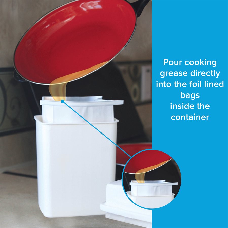 Camco Used Cooking Grease Container (42281) – Width (In): 5.13 Inch