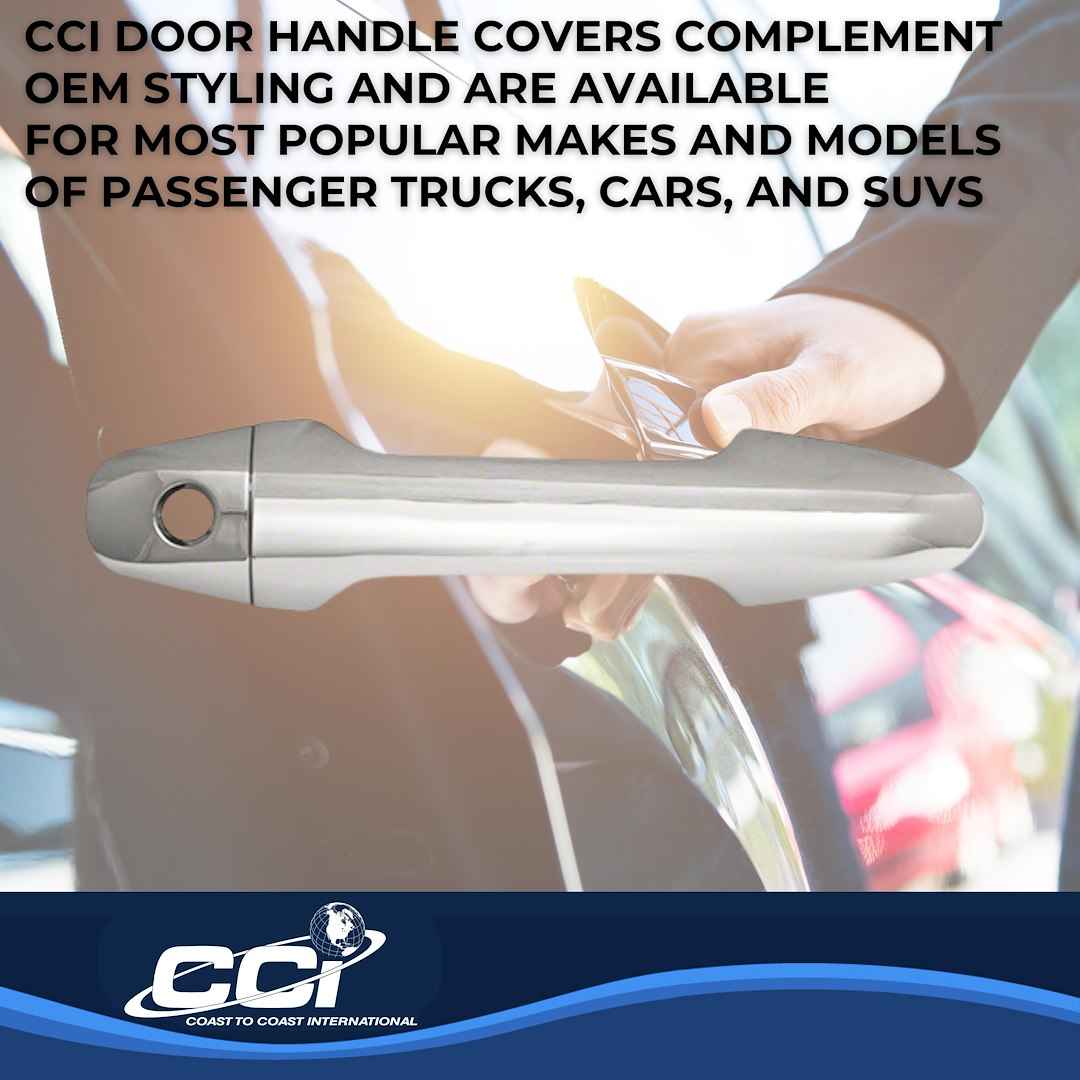 Coast To Coast DH68577B Chrome Tacoma Lever Covers
