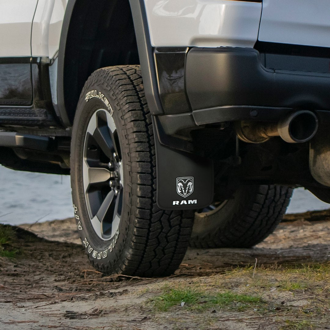 Plasticolor 000490R01 Easy-Fit RAM Mud Flaps, Set of 2