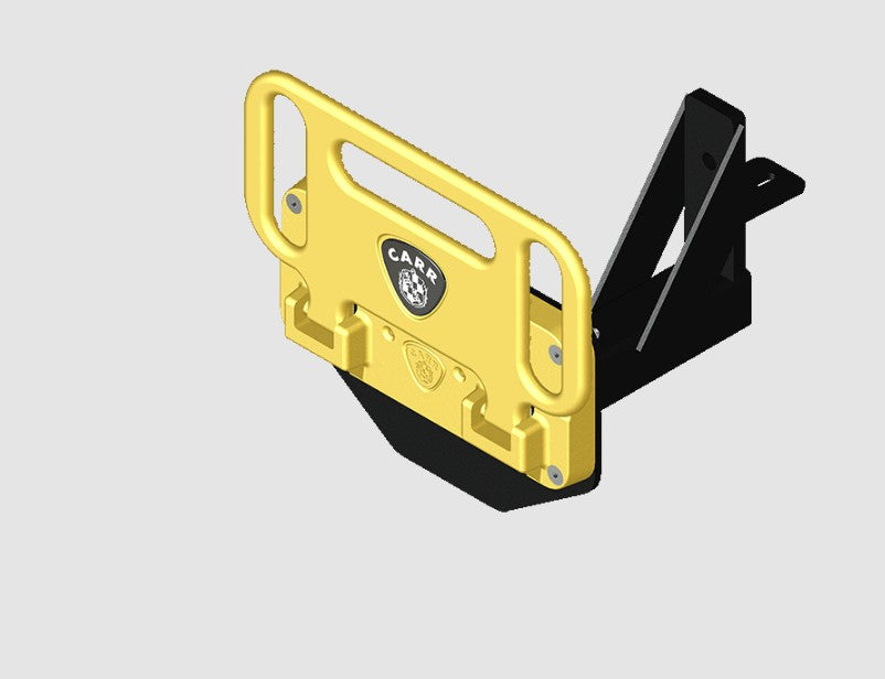 Carr 195007 HD Mega XP3 Black Ladder-Rack Step - image 1