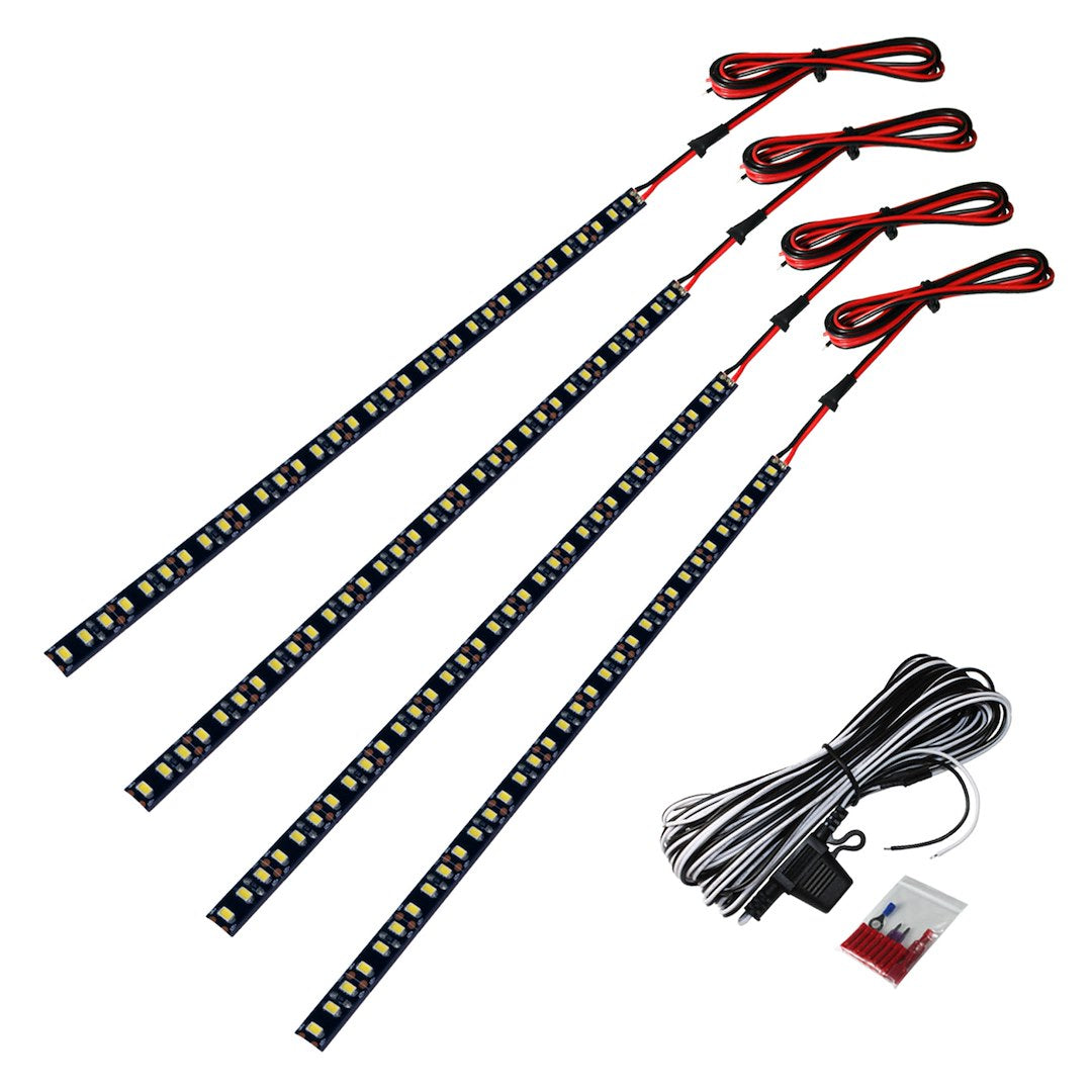 Raptor Unv-Led-Light-Kit-White 10-Inch LED Step Light Kit