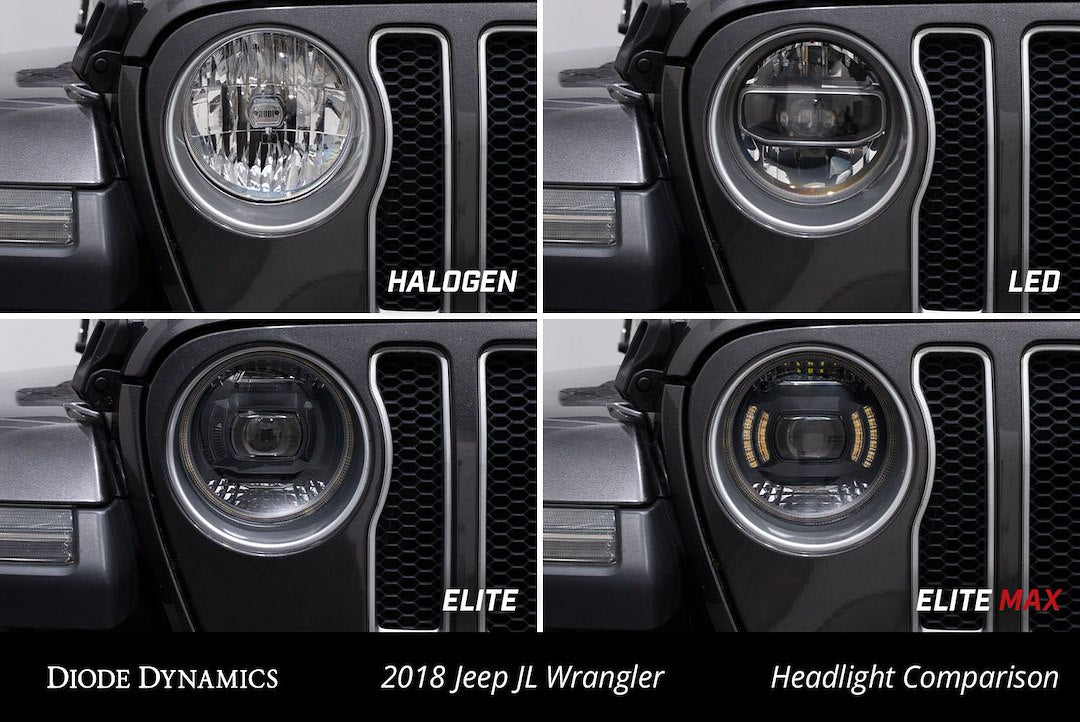 Diode Dynamics DD5165 Elite Max LED Projector Headlight Pair