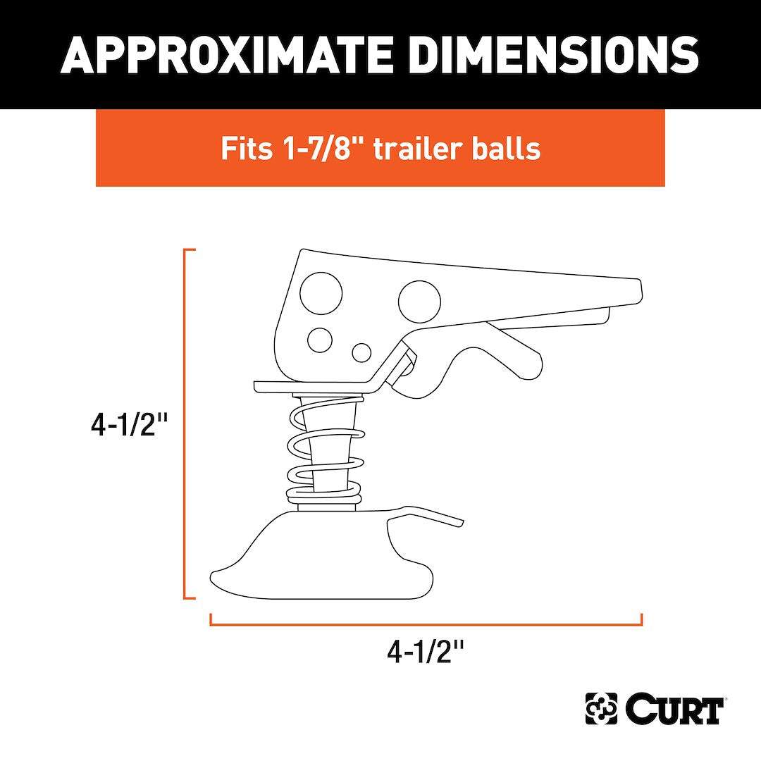 CURT Trailer Coupler Repair Kit (25094)
