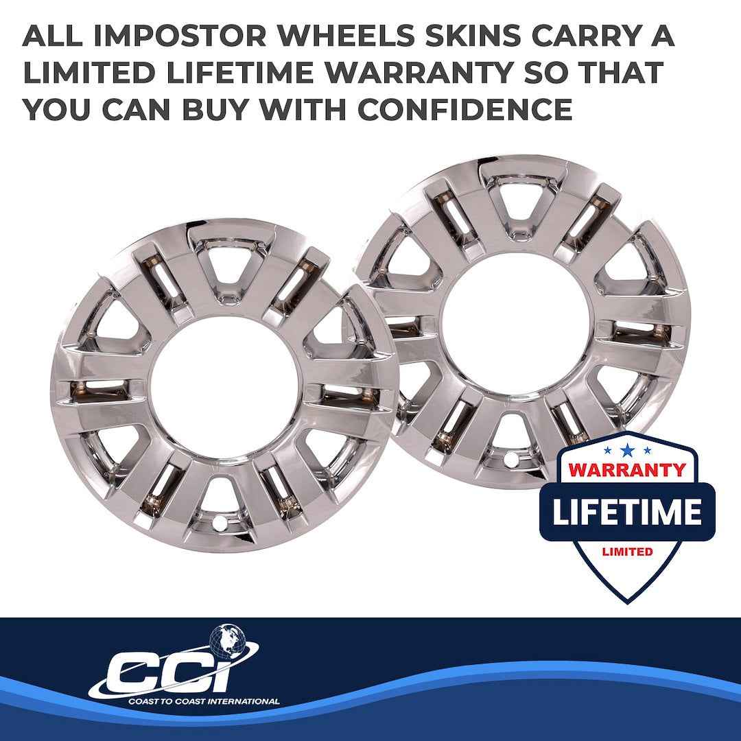 Coast To Coast IMP470X F-250 XLT Chrome Wheel Skin