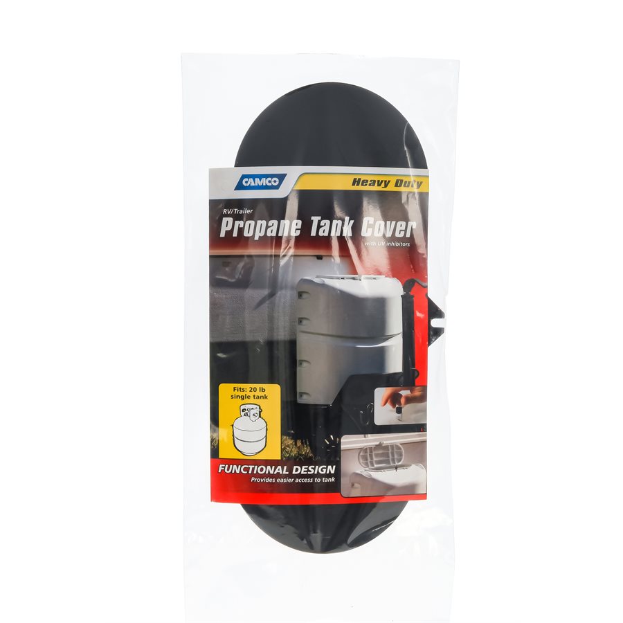 Camco Propane Tank Cover Lid (40567) – Material: Plastic