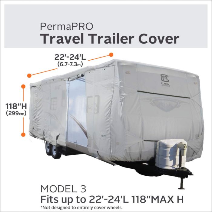 Classic Accessories 80-136-161001-00 Travel Trailer Cover - image 10