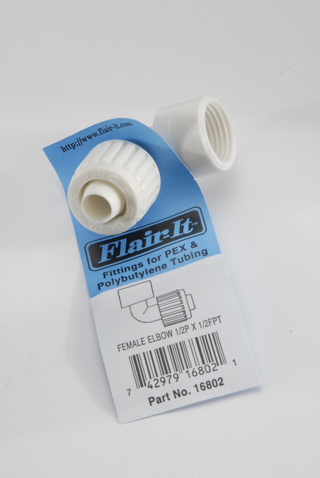 Elkhart Supply Flair-it Elbow Fresh Water Fitting (16802)