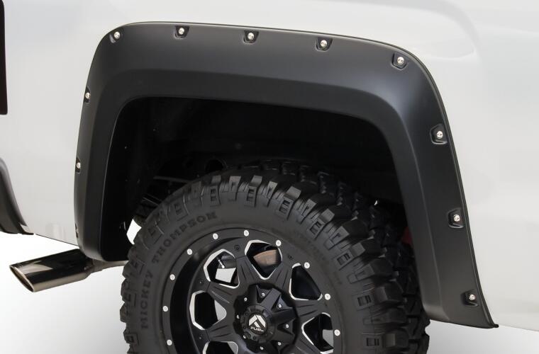 Bushwacker 40122-02 Pocket Style Sierra Rear Fender Flare