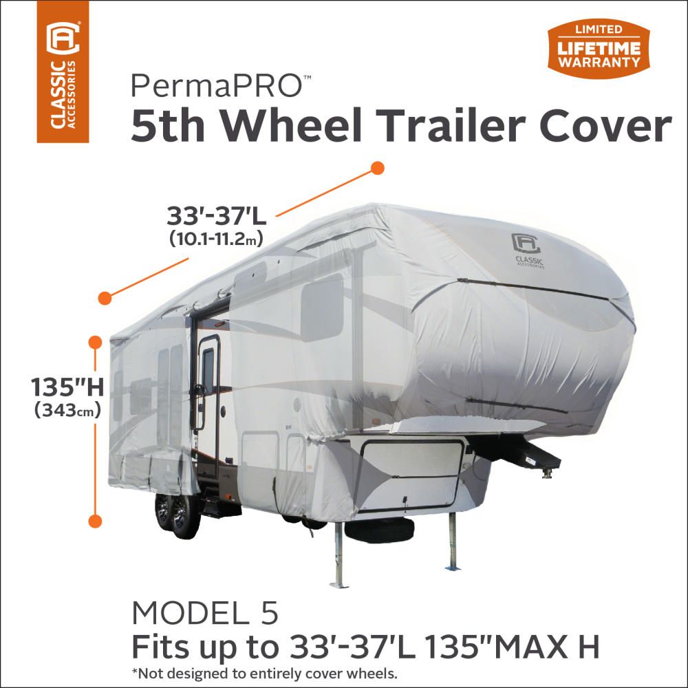 Classic Accessories 80-319-181001-Rt Travel Trailer Cover - image 8