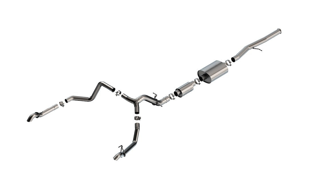 Borla S-Type Cat Back System Single Dual Exhaust System Kit 140914 - image 1