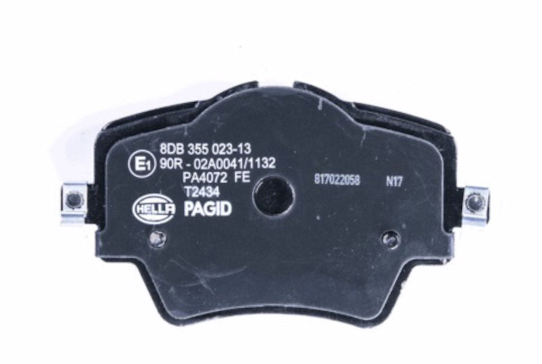 Hella Pagid 355023131 Low-Metallic Disc Brake Pad Set
