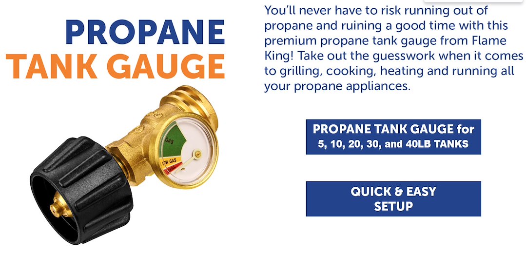 Flame King Ysn212b Propane Tank Gas Level Indicator - image 4