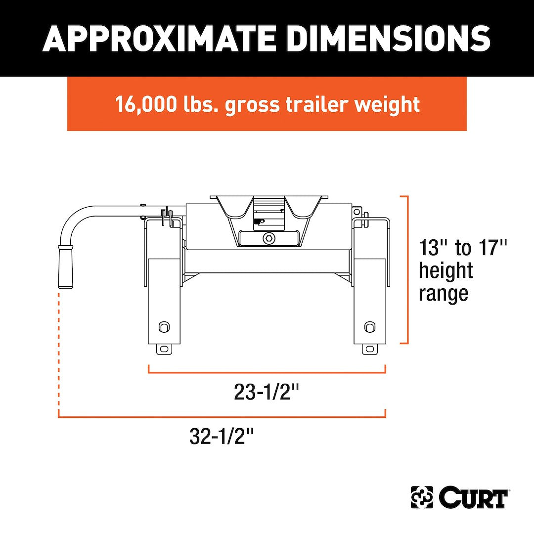 Curt 16115 Fifth Wheel Trailer Hitch - image 6