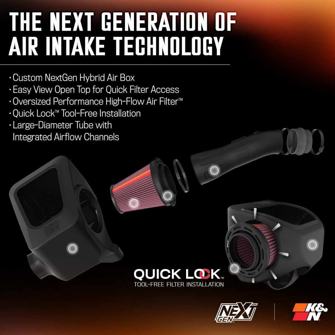 K&N 50-9036 NextGen Cold Air Intake