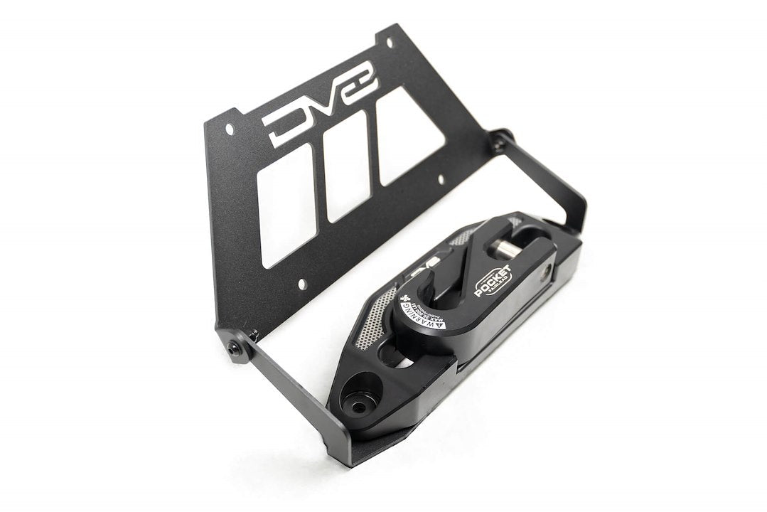 DV8 Offroad LPBM-02 Flip-Up Fairlead License Bracket