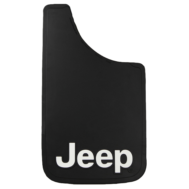Plasticolor 000542R01 Easy-Fit Jeep Mud Flaps, Set of 2