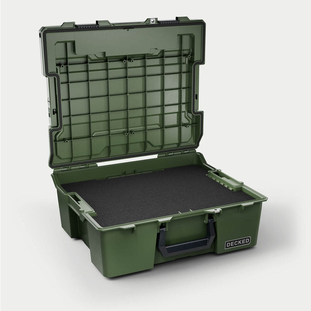 Decked A0020-HRAK-GRN Halfrack 32 Ranger Green Organizer