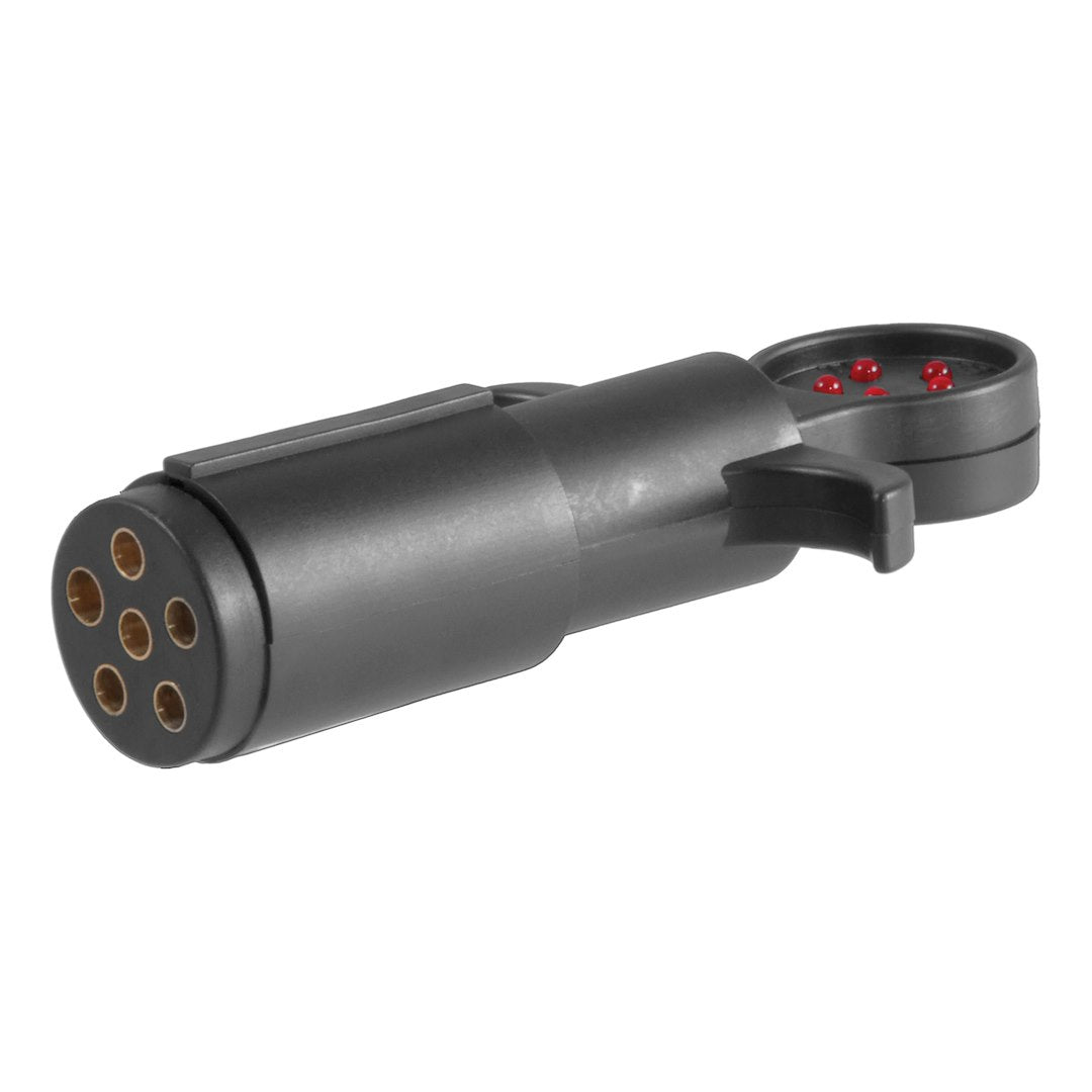 CURT Trailer Wiring Circuit Tester (58650) – Type: 6-Way Round