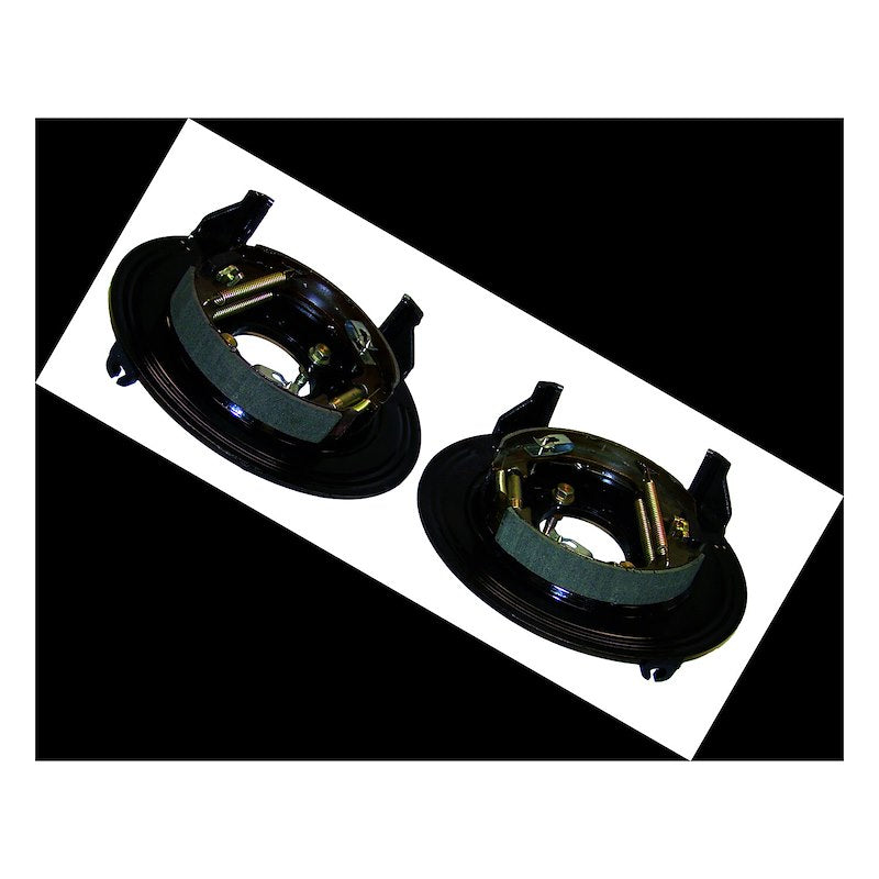 Crown 476212829K ZJ Dana 35 Rear Disc Backing Plate Set
