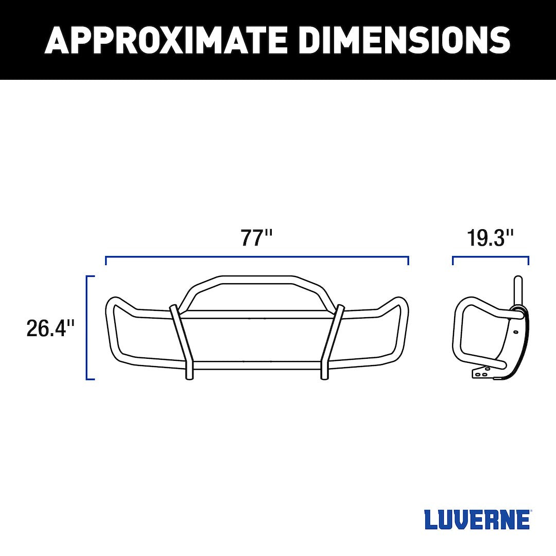 Luverne 208825 SolidShield Grille Guard