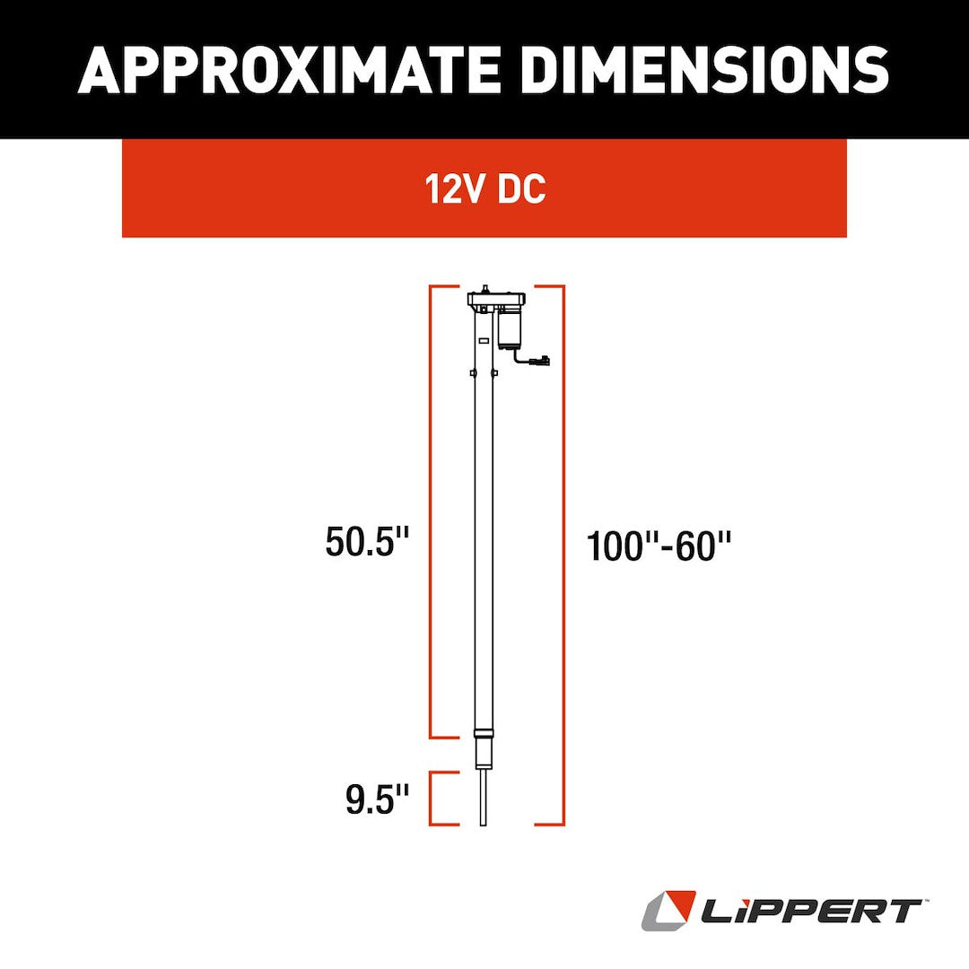 Lippert Components 168956 Slide Out Linear Actuator - image 3