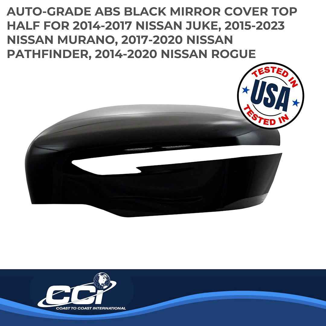 Coast To Coast MC67531RBK Rogue Black Replacement Mirror Tops