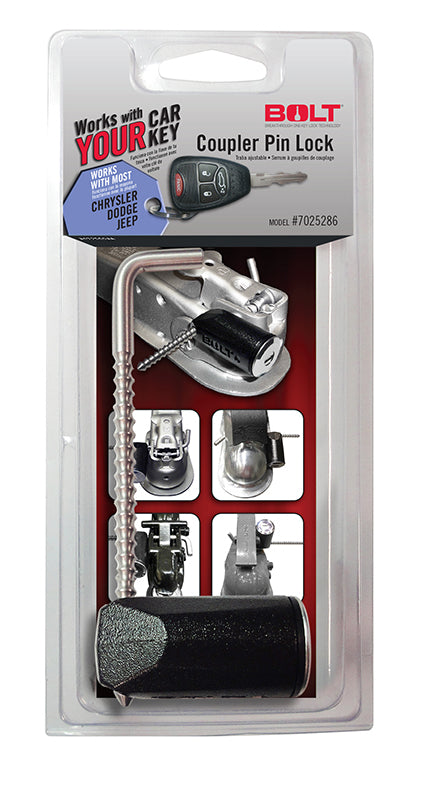 Bolt Locks/ Strattec Security 7025286 Trailer Coupler Lock - image 2