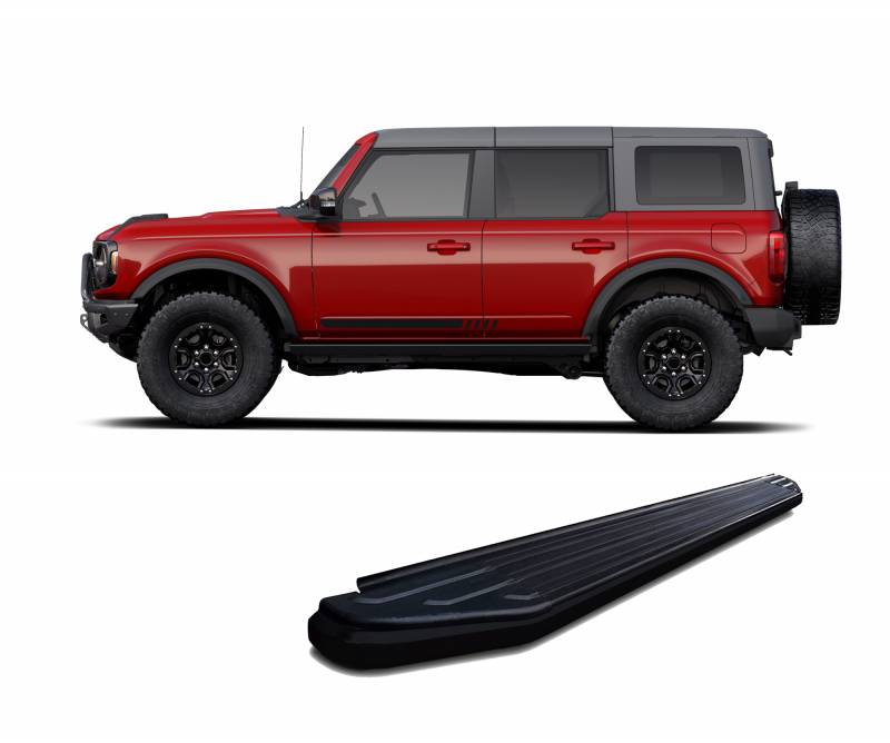 Black Horse Offroad Peerless Running Board PR-F1272BK - image 5