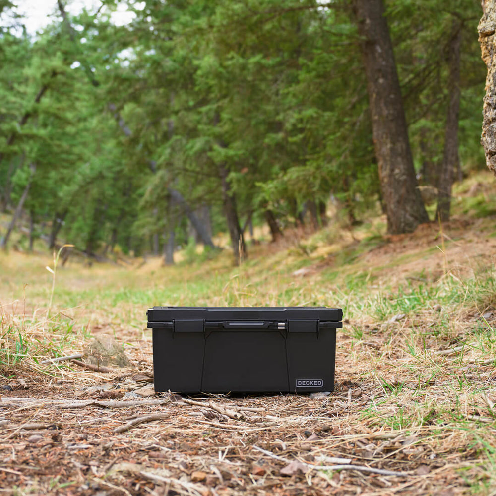 Decked A0010-SIXR-BLK Sixer 16 Black Cargo Organizer