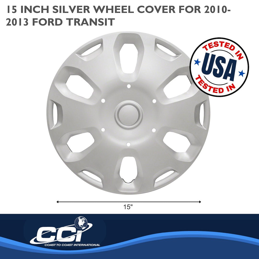 Coast To Coast 50015S Transit 15-Inch Silver Covers - image 3