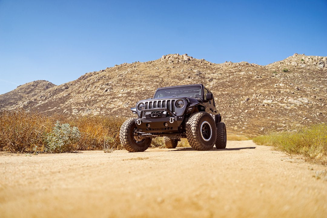 DV8 Offroad FBJL-06 FS-25 Stubby Steel Front Bumper