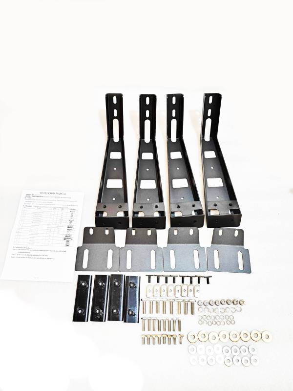Black Horse Offroad Whpb4 Bed Cargo Rack Upright - image 2