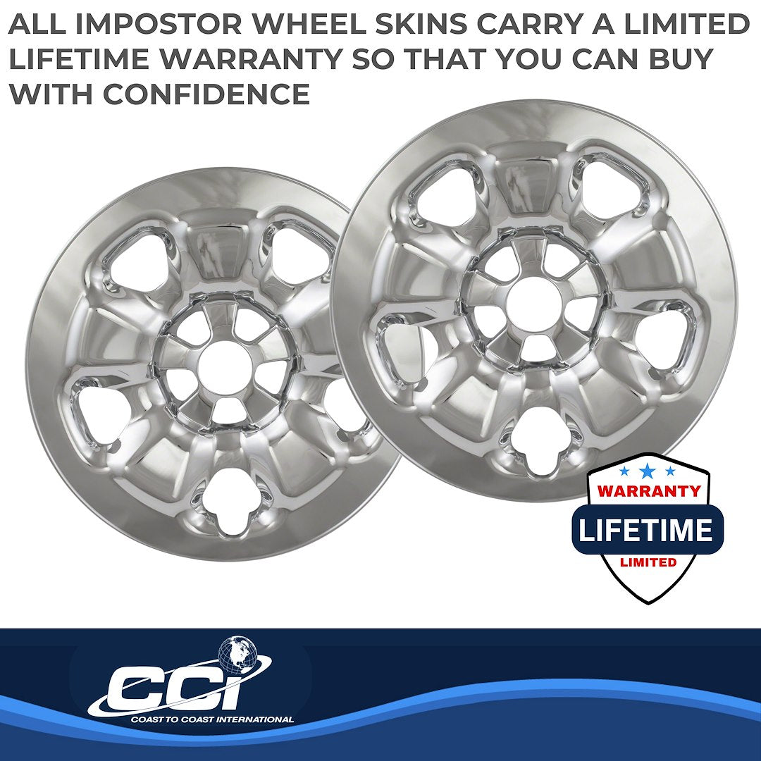 Coast To Coast IMP91X Chrome 17-Inch Cherokee Wheel Skins - image 3