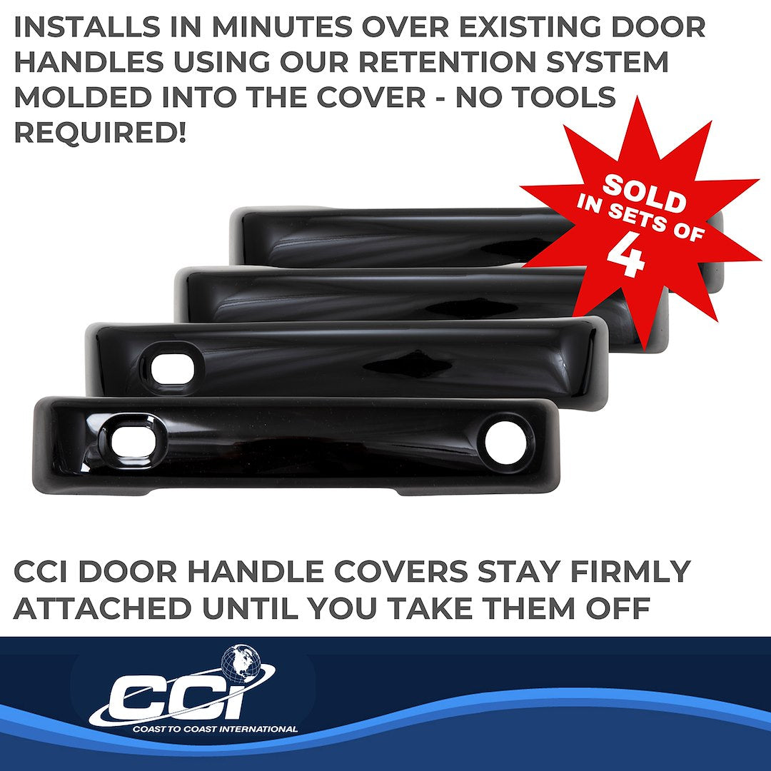 Coast To Coast DH68592SBK Black Ford Smart-Key Cover Set - image 3