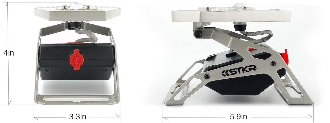 STKR Concepts 00173 Mobile Task Light, 1,200 Lumens