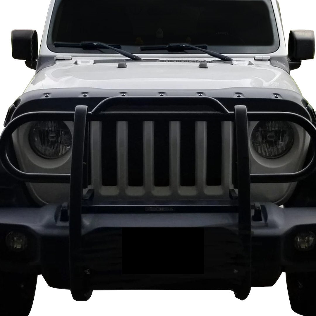 Black Horse Offroad Steel Grille Guard 17JPJLMA - image 3